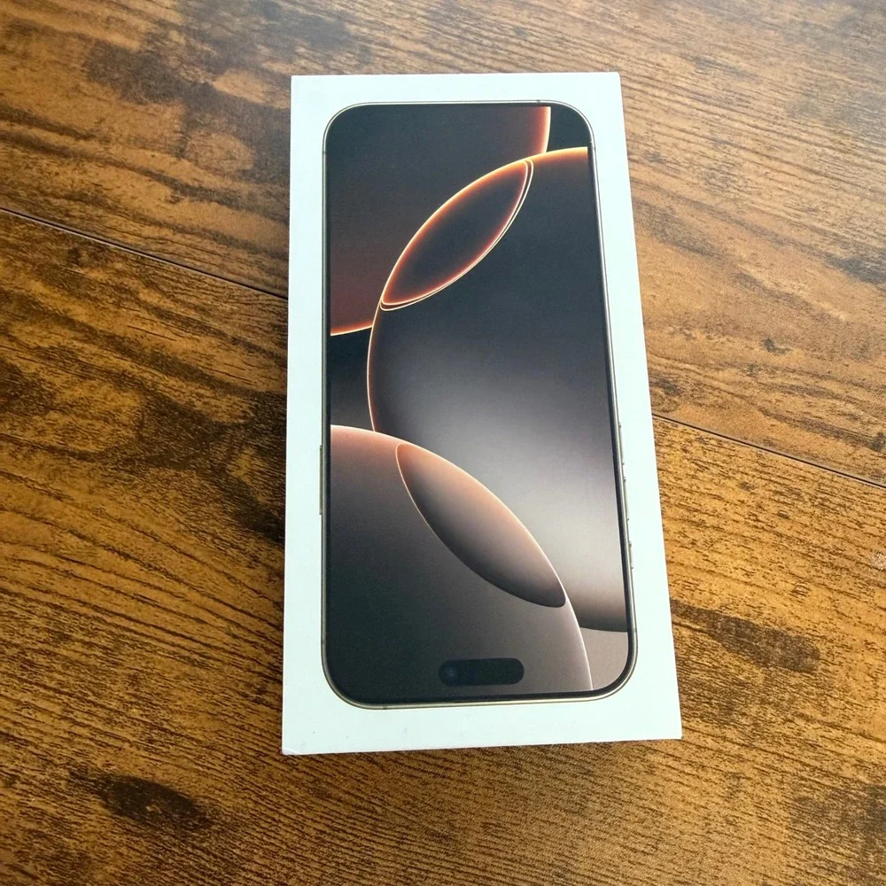 Apple iPhone 16‎ Pro Max Empty Box Desert Titanium 256GB